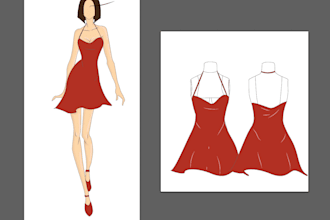 highquality fashion illustrations tailored to your needs