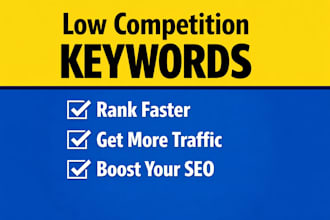 do SEO keyword research and competitor analysis by semrush