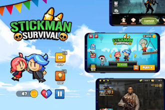 design professional game ui ux for your mobile game, PC or console