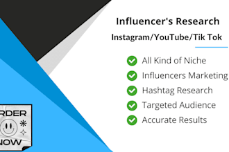 find best instagram, youtube, tiktok influencers list