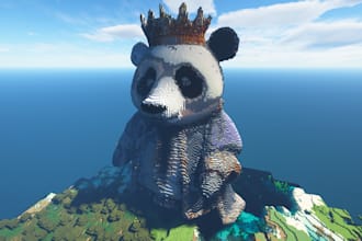 build anything detailed and realistic in minecraft