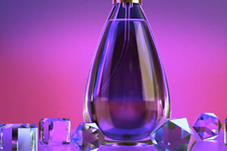 create amazing 3d perfume bottle design and render for you