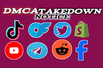 delete leaked reddit,youtube,telegram,tiktok, content under