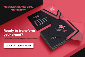 design luxury business card, visiting card or digital name card with qr code
