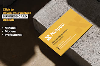 design modern luxury business card, digital business card