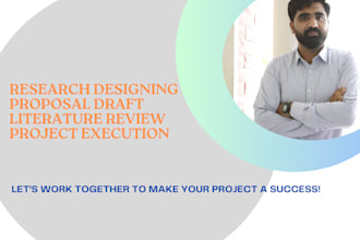 assist in medical and pharmacy research project designing
