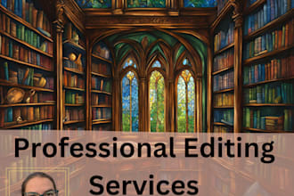 edit your fantasy novel or short story