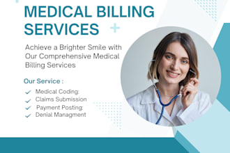 do medical billing payment posting denial handling and scribe