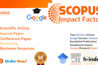 write peer reviewed journal papers, conference paper, scopus paper