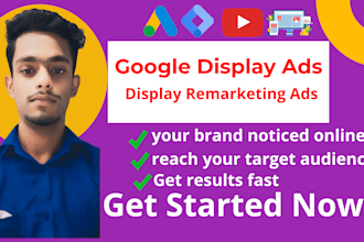 setup and manage google ads adwords display campaign