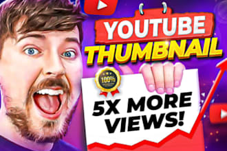 design unique social media logo designs and thumbnail designs