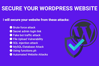 do wordpress security and malware removal to protect your website
