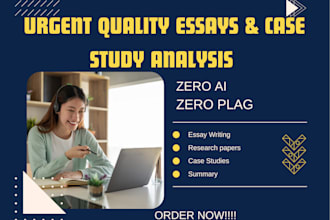 urgent essay writing, ai free