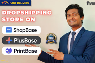 setup automated shopbase plusbase dropshipping online store