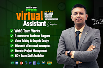 be your reliable expert virtual assistant