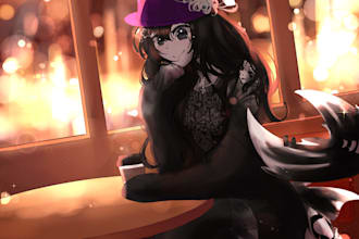 draw your custom oc, furry, roblox, ecchi