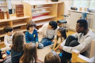 design a daycare website for babysitting preschool and kindergarten