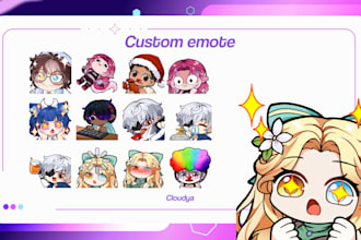 draw twitch emote for you