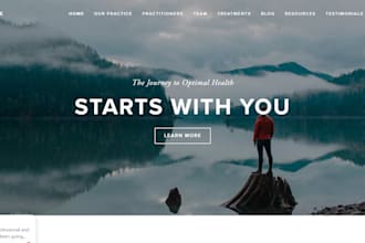 design medicare homecare website,home cleaning, healthcare website, landing page