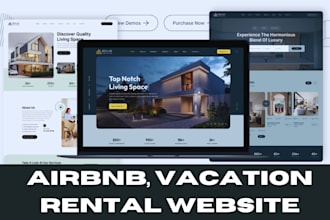 build vacation rental website like airbnb, lodgify, hospitable, vrbo, hostaway