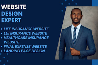 design final expense website,life insurance website, lui, home insurance website