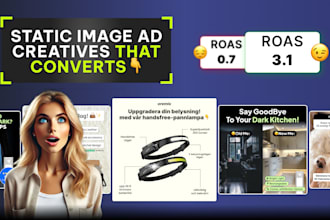 design static image ad creatives that convert