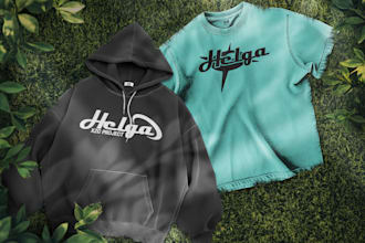 design a gothic, emo, streetwear clothing design for your brand