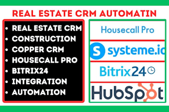setup real estate crm construction crm copper housecall pro bitrix24 integration
