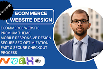 design your ecommerce website on godaddy shopify hostinger namecheap squarespace