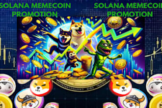 do crypto solana memecoin promotion x raiding telegram marketing to boost your p