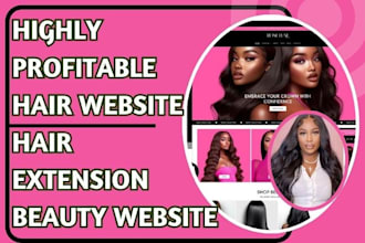 design hair website hair extension store hair extension website beauty website