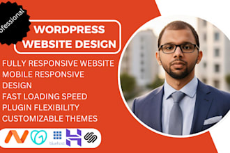 design your wordpress website on namecheap, squarespace, godaddy, bluehost