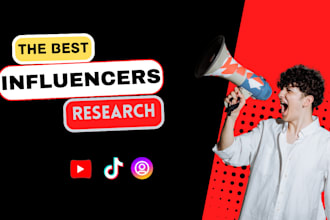 find the best instagram, youtube  influencer for you niche