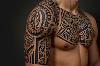 design your polynesian tribal tattoo