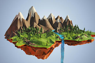 make a quality low poly map for your roblox game