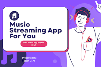 develop live streaming app, music streaming app, podcast app