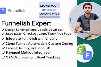 professional funnelish sales page and advertorial cloning