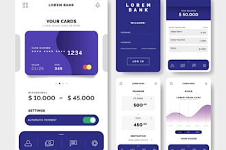 create fintech app, investment app, payment app, wallet app, loan app