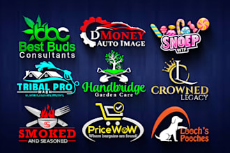 create innovative modern business or company logo design