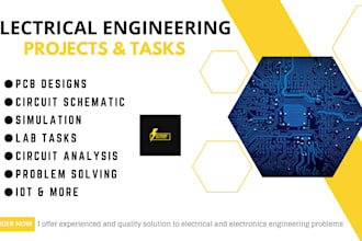 do your electrical electronics engineering task projects