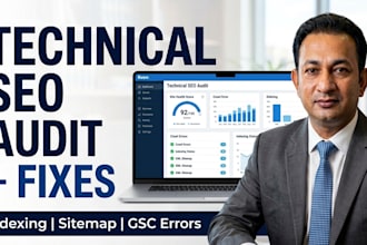 do technical SEO audit and fix indexing errors