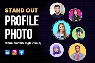 design profile picture, avatar, profile photo and dp for you