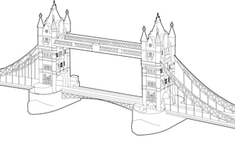create line art from any image for coloring book page