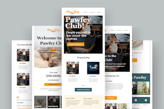 design a professional email template using figma