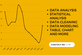 do data analysis, data cleaning, statistical analysis
