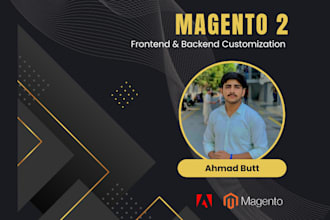 customize both frontend and backend in magneto 2