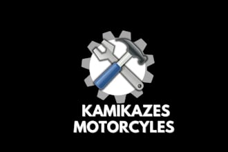 design exceptional motor cycle garage logo