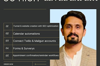 be your gohigh level funnel and website builder and calendar automation