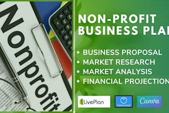 design non profit org comprehensive investor ready business plan uk usa