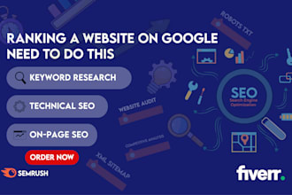 do on page and fix technical seo, 404 error, xml sitemap, robots txt, site audit